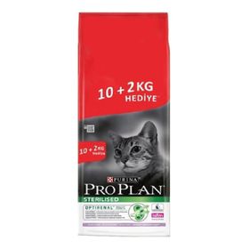 Pro Plan 10 kg +2 kg Sterilised Hindi Etli Kısırlaştırılmış Yetişkin Kedi Maması