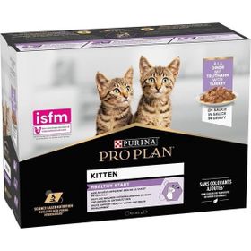 Pro Plan 10x85 gr Pouch Hindili Yavru Kedi Konservesi