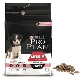 Pro Plan 12 kg Puppy Optiderma Sensitive Skin Somonlu ve Pirinçli Yavru Köpek Maması