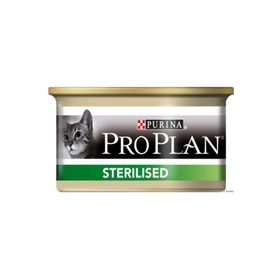 Pro Plan 12x85 gr Sterilised Somonlu Kedi Konserve