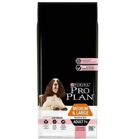 Pro Plan 14 kg Sensitive Skin +7 Somonlu ve Pirinçli Yaşlı Köpek Maması