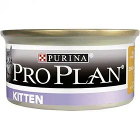 Pro Plan 20x85 gr Kitten Tavuk Etli Yavru Kedi Konservesi