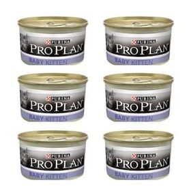 Pro Plan 6x85 gr Baby Kitten Tavuklu Yeni Doğan Yavru Kedi Konservesi