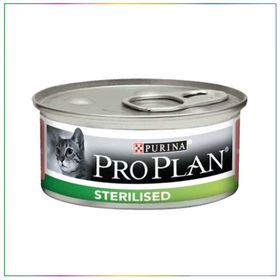 Pro Plan 85 gr Somonlu ve Ton Balıklı Kısırlaştırılmış Konserve Yaş Kedi Maması
