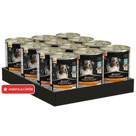 Pro Plan Adult Jelly Fish Balıklı 12x400 gr Köpek Konservesi