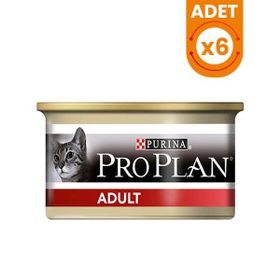 Pro Plan Adult Tavuklu 6x85 gr Yetişkin Konserve Kedi Maması
