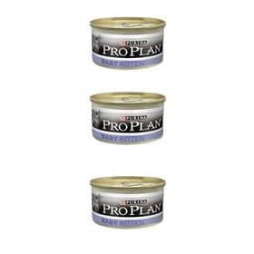 Pro Plan Baby Cat Tavuklu Konserve Yaş 3x85 gr Kedi Mama