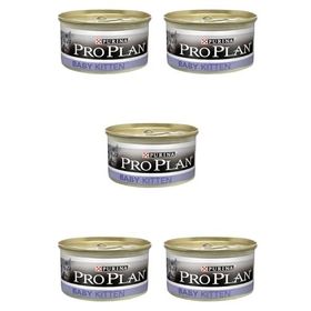 Pro Plan Baby Cat Tavuklu Konserve Yaş 5x85 gr Kedi Mama