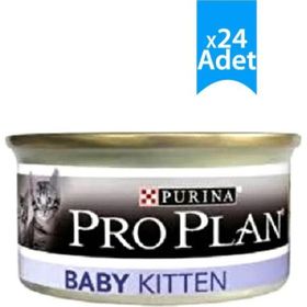 Pro Plan Baby Kitten 24x85 gr Tavuklu Yeni Doğan Yavru Kedi Konservesi