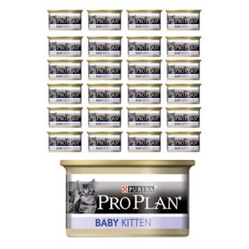Pro Plan Baby Kitten 24x85 gr Tavuklu Yeni Doğan Yavru Kedi Konservesi