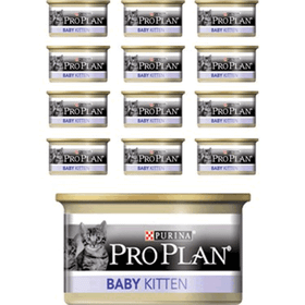 Pro Plan Baby Kitten 85 gr X 12 Adet Tavuklu Kedi Konserve