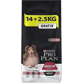 Pro Plan Hassas Adult Sensitive Somon 14+2,5 Kg Köpek Maması