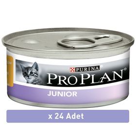 Pro Plan Kitten Tavuklu 24x85 gr Yavru Kedi Konserve Maması