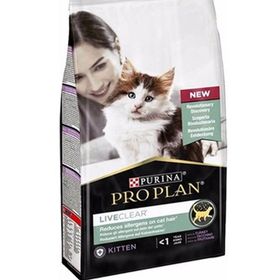 Pro Plan Live Clear Kitten Hindili 1.4 kg Yavru Kedi Maması + 2x85 gr Tavuklu Yavru Kedi Konservesi