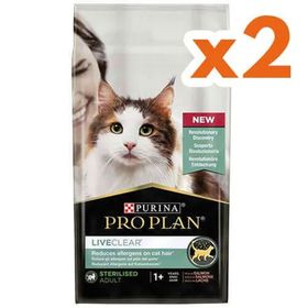 Pro Plan Live Clear Sterilised Somonlu 2x1.4 kg Kısırlaştırılmış Kedi Maması