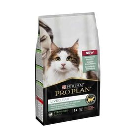 Pro Plan Liveclear Kısırlaştırılmış Kediler İçin Somonlu Özel 1.4 KG Kedi Maması