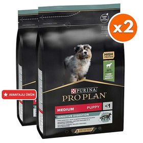 Pro Plan Medium Puppy Kuzu 2x3 kg Yavru Köpek Maması