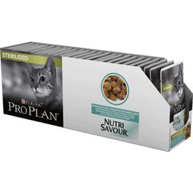 Pro Plan Nutri Savour Balıklı 85 gr Kısırlaştırılmış Kedi Maması