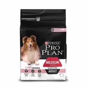 Pro Plan Opti Derma 3 kg Adult Sensitive Somonlu Orta Irk Yetişkin Köpek Maması