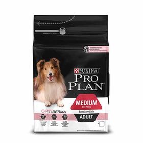 Pro Plan Opti Derma 3 kg Adult Sensitive Somonlu Orta Irk Yetişkin Köpek Maması