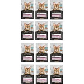 Pro Plan Pouch Delicate Okyanus Balıklı Yetişkin Kedi 12x85 gr Yaş Mama