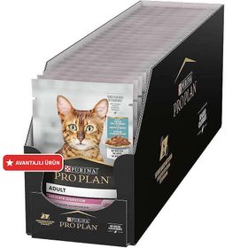 Pro Plan Pouch Delicate Sos İçinde Okyanus Balıklı 26x85 gr Kedi Yaş Maması