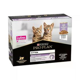 Pro Plan Pouch Kitten Sos İçinde Hindili 10x85 gr Yavru Kedi Yaş Maması