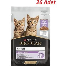 Pro Plan Pouch Sos İçinde Hindili 26x85 GR Yavru Kedi Konservesi
