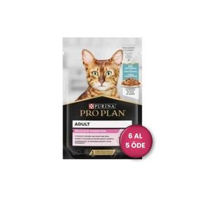 Pro Plan Pouch Sos İçinde Okyanus Balıklı 6x85 gr Yetişkin Kedi Konservesi