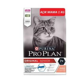 Pro Plan Senior +7 Somonlu Yaşlı 1 kg Kedi Mama