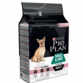 Pro Plan Small Mini Adult Yetişkin Somonlu 3 kg Köpek Maması + 10 Adet Sütlü Burgu Kemik