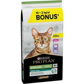 Pro Plan Sterilised 10+2 kg Hindili ve Tavuklu Kısırlaştırılmış Yetişkin Kuru Kedi Maması