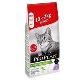 Pro Plan Sterilised Kısırlaştırılmış Kediler Için Hindi Etli 10 + 2 kg Kedi Mamasi