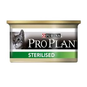 Pro Plan Sterilised Ton ve Somonlu 24x85 gr Kısırlaştırılmış Kedi Konservesi