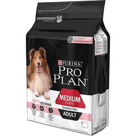 Pro Plan Yetişkin Sensitive Skin Somonlu ve Pirinçli 3 kg Köpek Maması