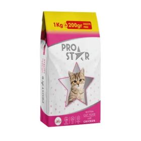 Pro Star Tavuklu 1200 gr Yavru Kedi Maması