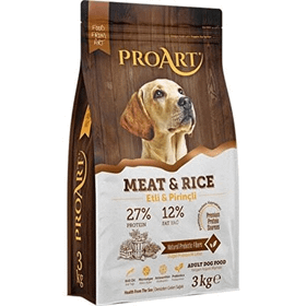 Proart 3 kg Kuzu Etli Pirinçli Yetişkin Köpek Maması
