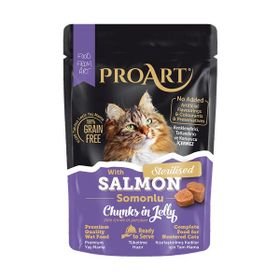 Proart Jöleli Somonlu Kısır 85 gr Kedi Maması