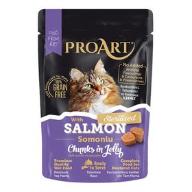 Proart Jöleli Somonlu Kısır 85 gr Kedi Maması