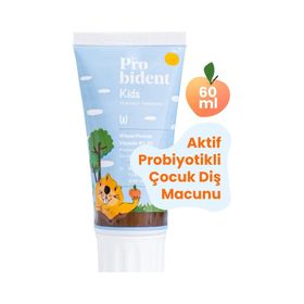Probident Kids 60 ml Şeftali Aromalı Çocuk Diş Macunu