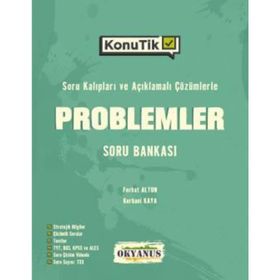 Problemler Konutik Soru Bankası - Okyanus Yayınları