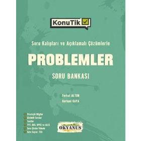 Problemler Konutik Soru Bankası - Okyanus Yayınları