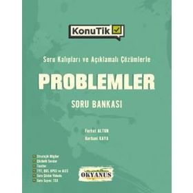 Problemler Konutik Soru Bankası - Okyanus Yayınları