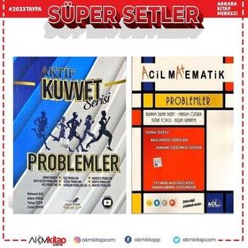 Problemler Soru Bankası 2 Kitap Set - Aktif Ögrenme ve Acil Yayınları