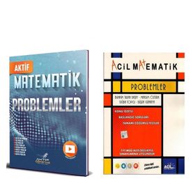 Problemler Soru Bankası 2 Kitap Set - Aktif Ögrenme ve Acil Yayınları