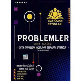 Problemler Soru Bankası - Çöz Kazan Yayınları