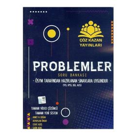 Problemler Soru Bankası - Çöz Kazan Yayınları