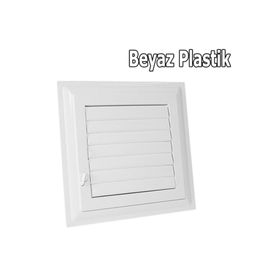Process Panjur 55x55 cm Beyaz Plastik Menfez