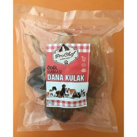 Prochef 100 gr Dana Kulak Doğal Katkısız Köpek Kemiği ve Ödül Maması