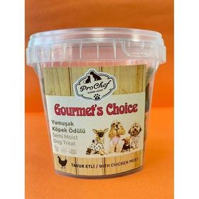 Prochef 200 gr Tavuk Etli Gourmets Choice Köpeklerin Eğitimi İçin Yarı Yumuşak Köpek Ödül Maması